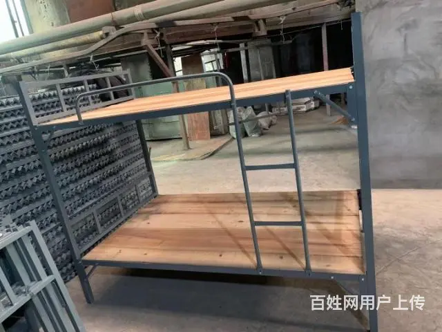二手上下铺铁床铁架床双层床子母床 - 图片 2