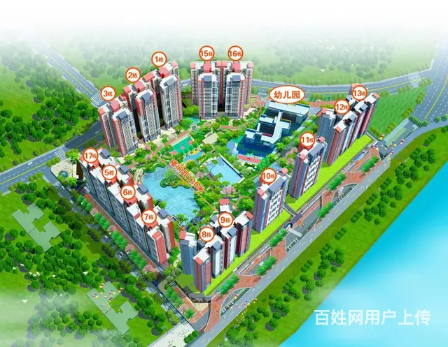 梦里的归宿叫家！首付5.5万！ 把爱带回家！江景 - 图片 1