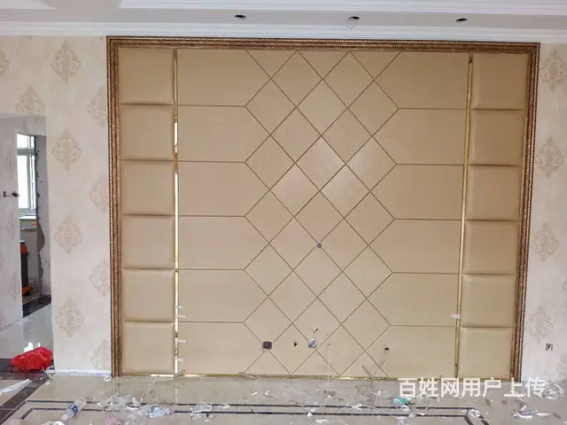 电视背景墙软包硬包 - 图片 2