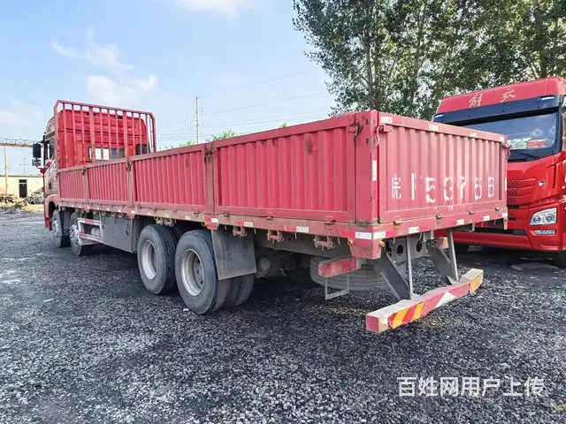 出售二手9.6米平板解放JH6前四后八430马力 - 图片 6