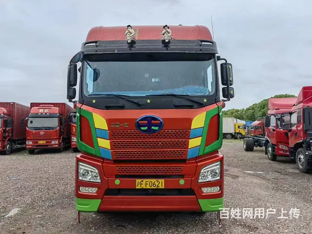 出售解放JH6前四后四9.6米电动飞翼 车况精品 - 图片 1