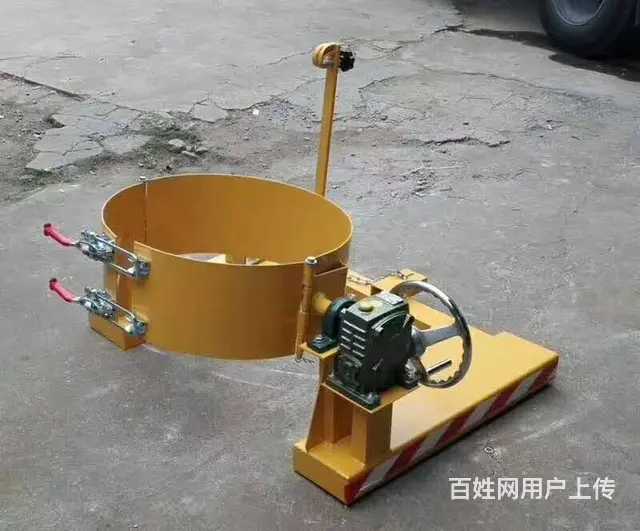 油桶电动搬运车液压油桶车叉车鹰嘴夹具吊具吊夹倒料车 - 图片 9