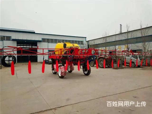 徐州50马力3吨药箱四轮喷药机 带吊喷的打药车 - 图片 6