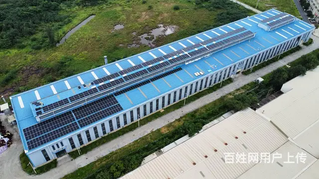 珠海中虹合盛一站式安装 工厂彩钢瓦楼顶光伏电站 - 图片