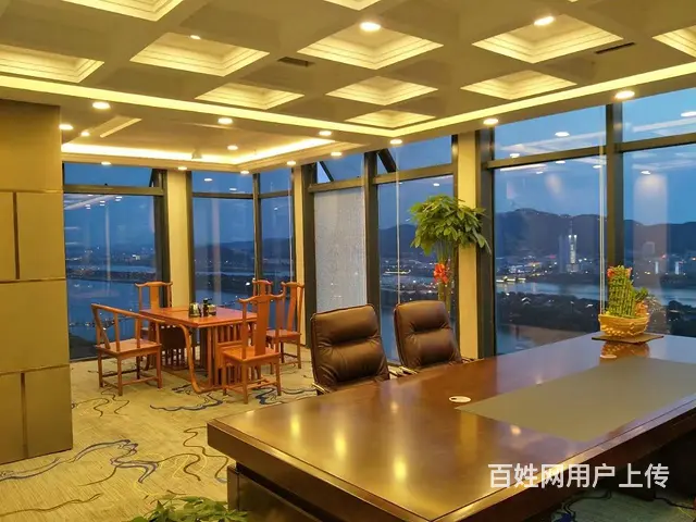 绝了 一线江景 大气前台 正电梯口776平 - 图片 1