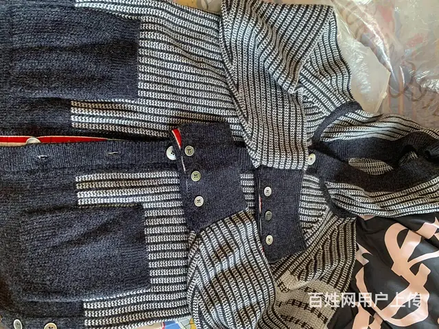 Thom browne汤姆.布朗羊毛连帽休闲外套 - 图片 6