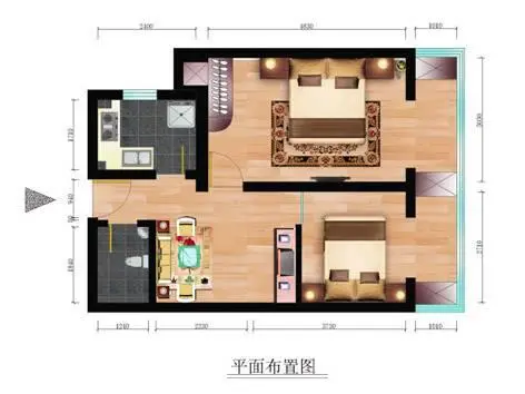 苏宁附近华益大厦平面设计室内设计电脑办公 - 图片 4