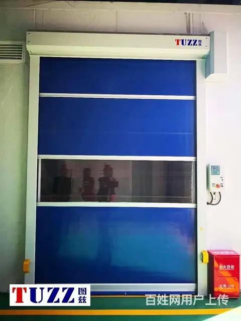 镇江工厂快速卷帘门厂家，镇江车间塑料快速卷帘门 - 图片 4