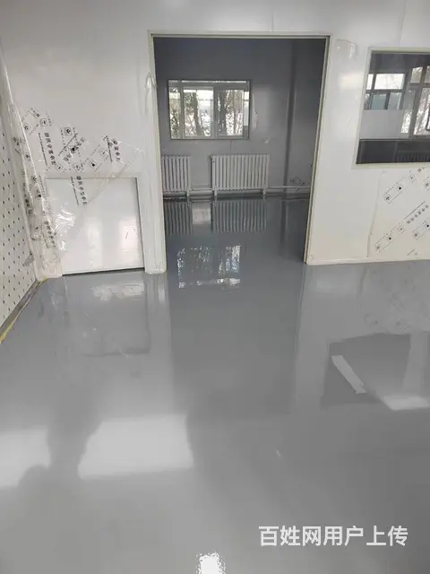 肥城 烘烤食品工厂地面做环氧自流平地坪漆 防尘耐磨 - 图片 5