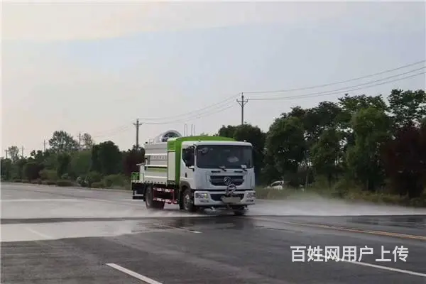国六东风　12吨洒水车 消毒防疫车价格配置电话 - 图片 4