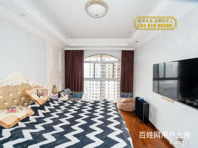 博小+北郊！金新鼎邦3室2厅豪装双卧朝南北通透满5 - 图片 2