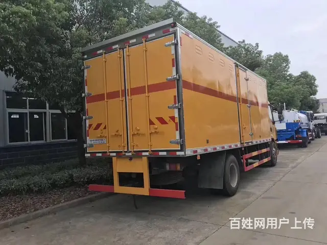 厢长6米5雷管炸药东风柳汽爆破器材厢式运输车国五车 - 图片 3