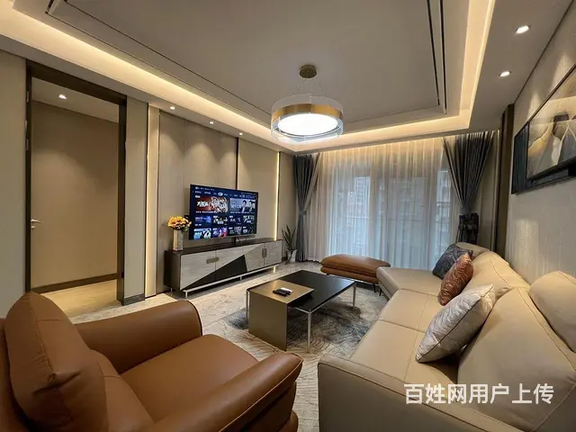 公正路 融创壹号院3房2卫 自住装修 家具家电齐全 - 图片 1