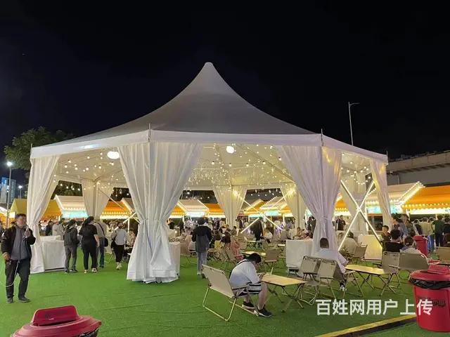 定制铝合金体育篷房 露天场地改造 户外篮球馆大棚 - 图片 3