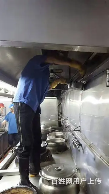 昆山市张浦镇酒店饭店油烟机清洗 商场油烟管道清洗 - 图片 1