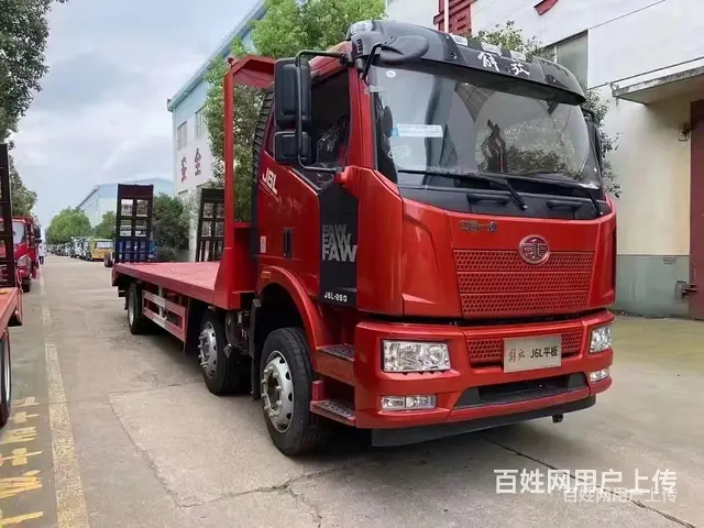 解放前四后四国六拖20吨平板车2021新款上市 - 图片 4