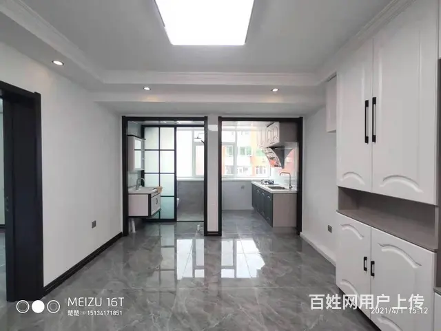 单洞小商品市场福伦小学中央北街文化里4楼57平南北新装地暖 - 图片 5
