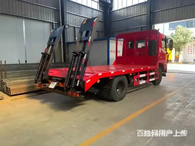 东风D3单桥平板车 东风挖掘机拖板车 哪里有卖 - 图片 1