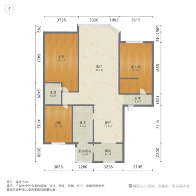 群力翠湖三期 瑾翠华府三室法式风格豪装460万带车位家具 - 图片 12