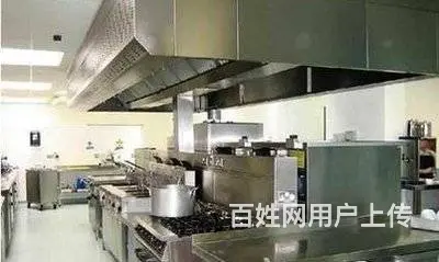 昆山市张浦酒店单位食堂油烟机清洗 排烟管道清洗 - 图片 1