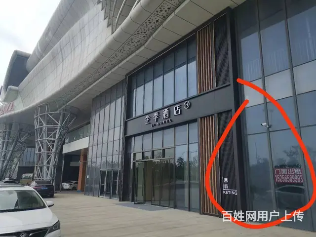 合肥高铁南站南广场（53度广场），头等门面商铺出租 - 图片 3
