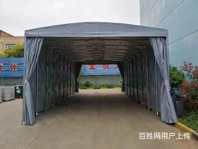 雨棚遮阳蓬 停车蓬 伸缩蓬 推拉篷 - 图片 3