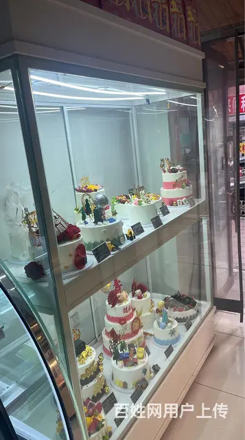 蛋糕展示柜500元和平区和平广场 - 图片