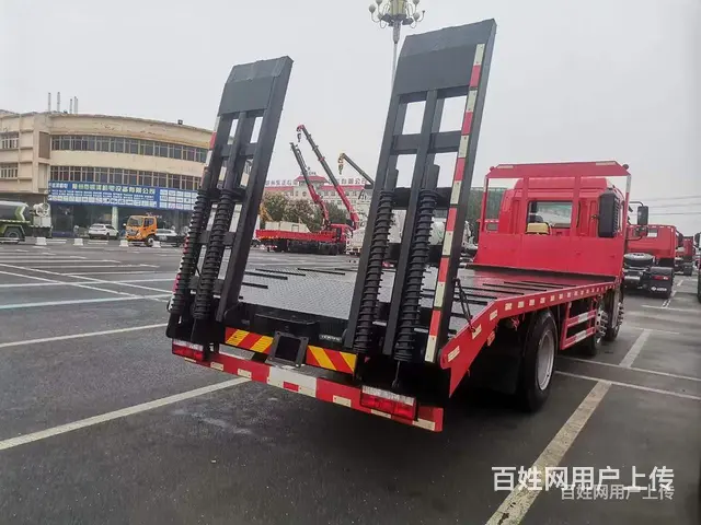 拉180挖机平板运输车 图片及价格 - 图片 3