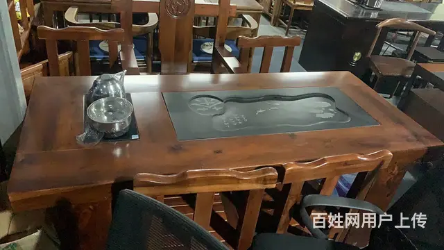 番禺大型二手办公桌椅，老板桌，茶台，沙发茶出售 - 图片 5