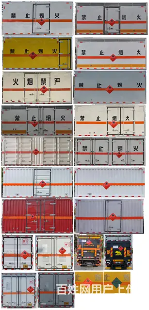 江铃蓝牌易燃气体厢式运输车 现车破价销售包上户 - 图片 5