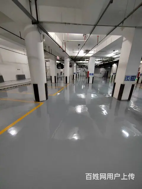新泰新汶工厂绿色环氧地坪漆施工 优质地坪材料 - 图片 4