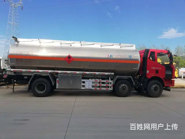25吨解放后双桥运油车油罐车厂家直销包挂靠上户上牌 - 图片 4