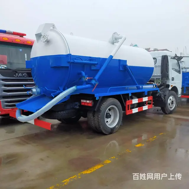 徐州小型五征时风农用三轮吸粪车,二手汽车吸粪车 - 图片 9