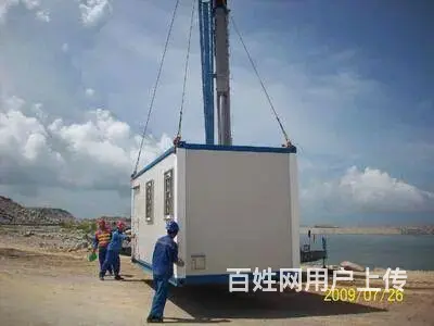 舟山普陀区沈家门街道、二手住人集装箱，钢棚搭建随车吊出租厂家 - 图片 8