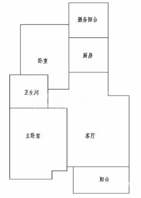 御景华庭精装两室家电齐全干净舒适拎包即住 - 图片 8