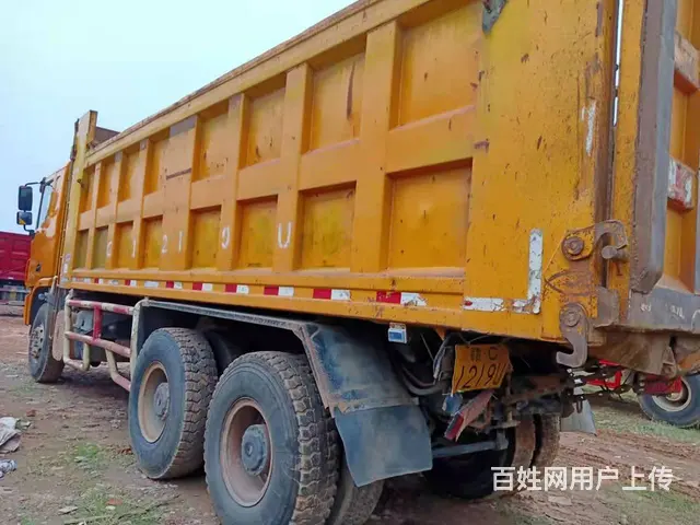 二手6米5大箱联合重卡后八轮自卸350马力国五 - 图片 3