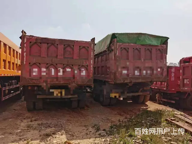 国五后八轮自卸350马力5米8货厢红岩杰狮 - 图片 5