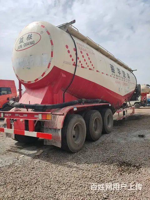 石家庄植物园二手罐车2台18年55方单仓俊华罐车 - 图片 8