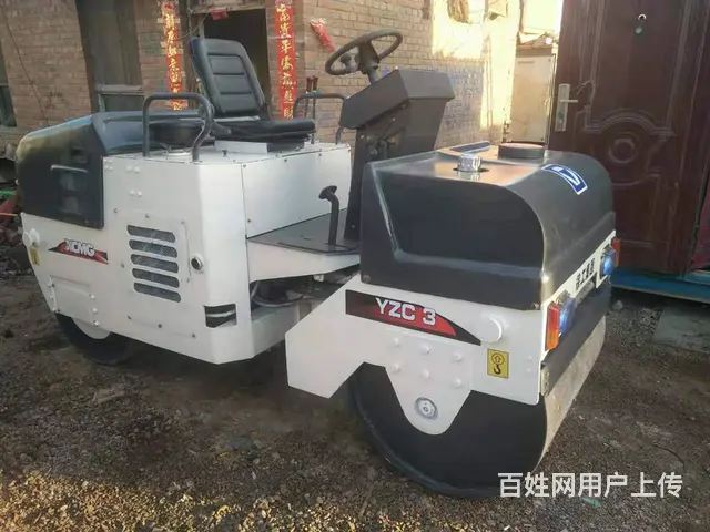 小双钢轮压路机_农村道路_二手小型振动压路机 - 图片 1