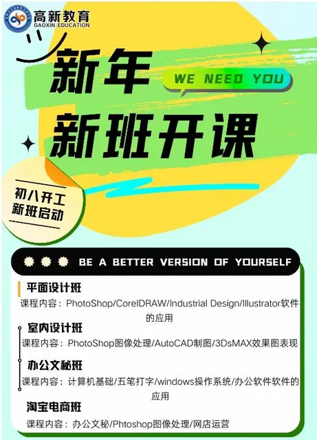 泉州学平面广告设计电脑学校新班开课 - 图片