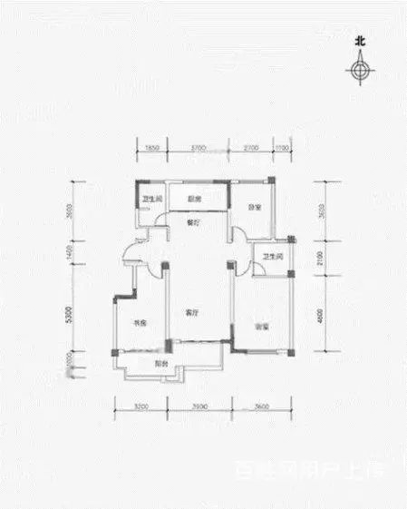 康馨园南区2室1厅1卫1000元月精装修南北通透 - 图片 9