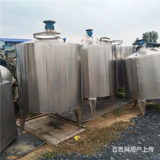 30吨不锈钢储罐-储存奶罐 - 图片 5
