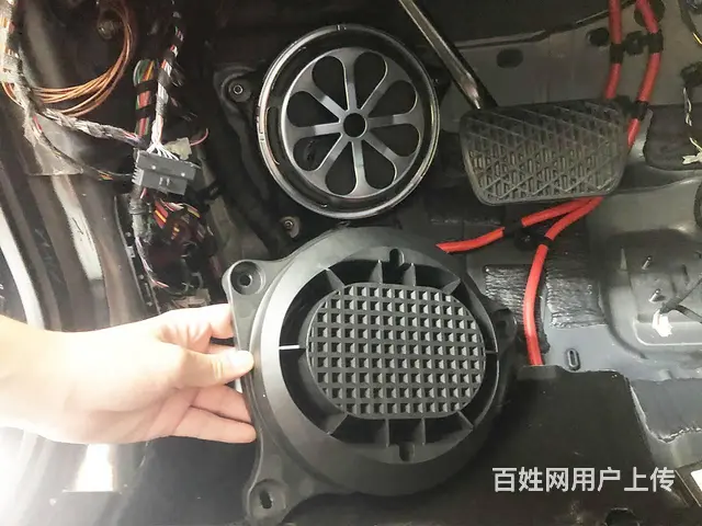 22款23款奔驰GLE350改装原厂小柏林之声音响 - 图片 2