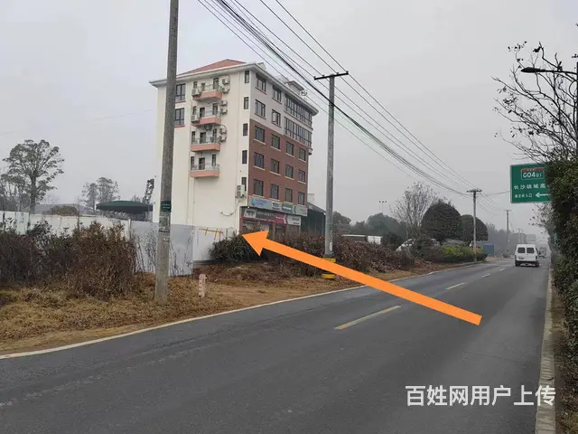 （老板本人）长沙县黄兴镇鹿芝岭收费旁马路边场地出租 5825 - 图片 1