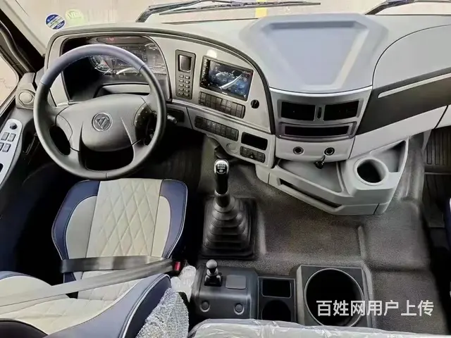 福田欧曼9米6前四后八冷藏车 自动挡冷链运输车 - 图片 8