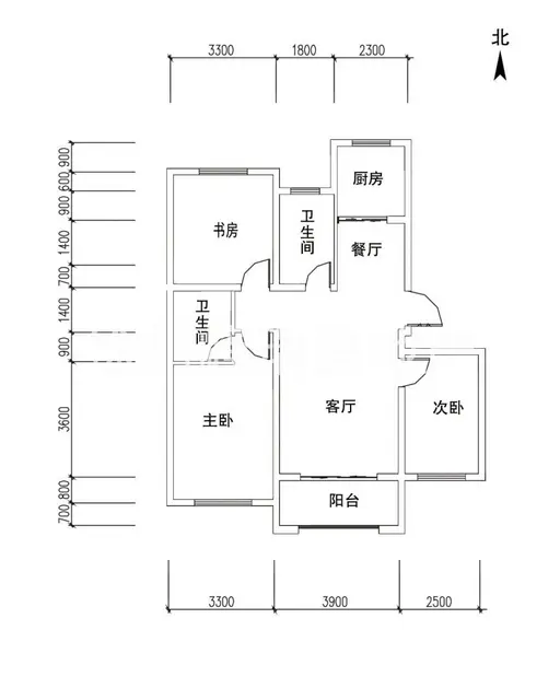 吾悦旁 精装电梯三室 家具家电齐全 拎包即住 包物业！随时看 - 图片 9