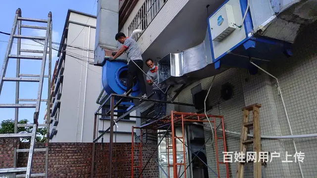 海珠区湘菜馆厨房安装定制抽油烟净化器维修设备不锈钢 - 图片 7