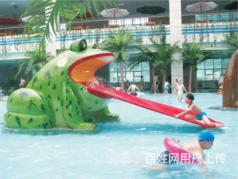 水寨滑梯水上乐园水上小品蘑菇喷水戏水小品水枪 - 图片 8