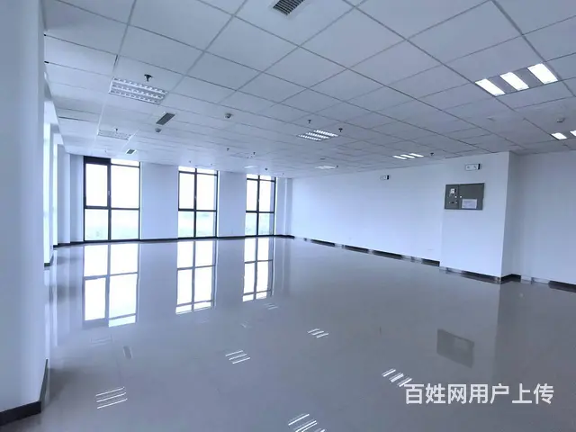 甲方直租 三面落地窗 320平写字间 送免租期 停车位 - 图片 2