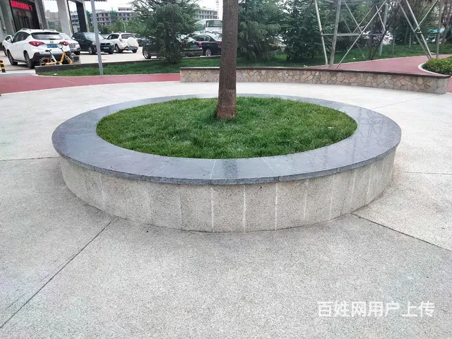 西安市异形石材雕刻弧形路沿石树坑石花岗岩厂家批发 - 图片 7